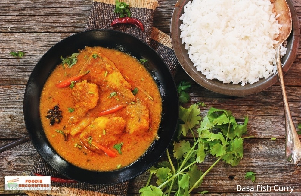 Basa Fish Curry Cooked in Pakistani Style