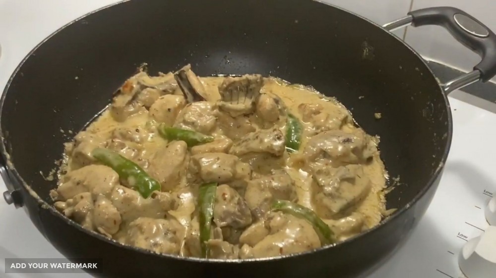 White Chicken Karahi Recipe