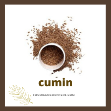 indian spices and herbs - cumin seeds